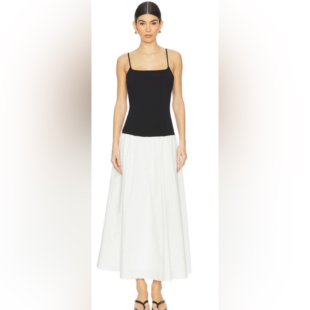 Rue Sophie Ines black and white dress size large